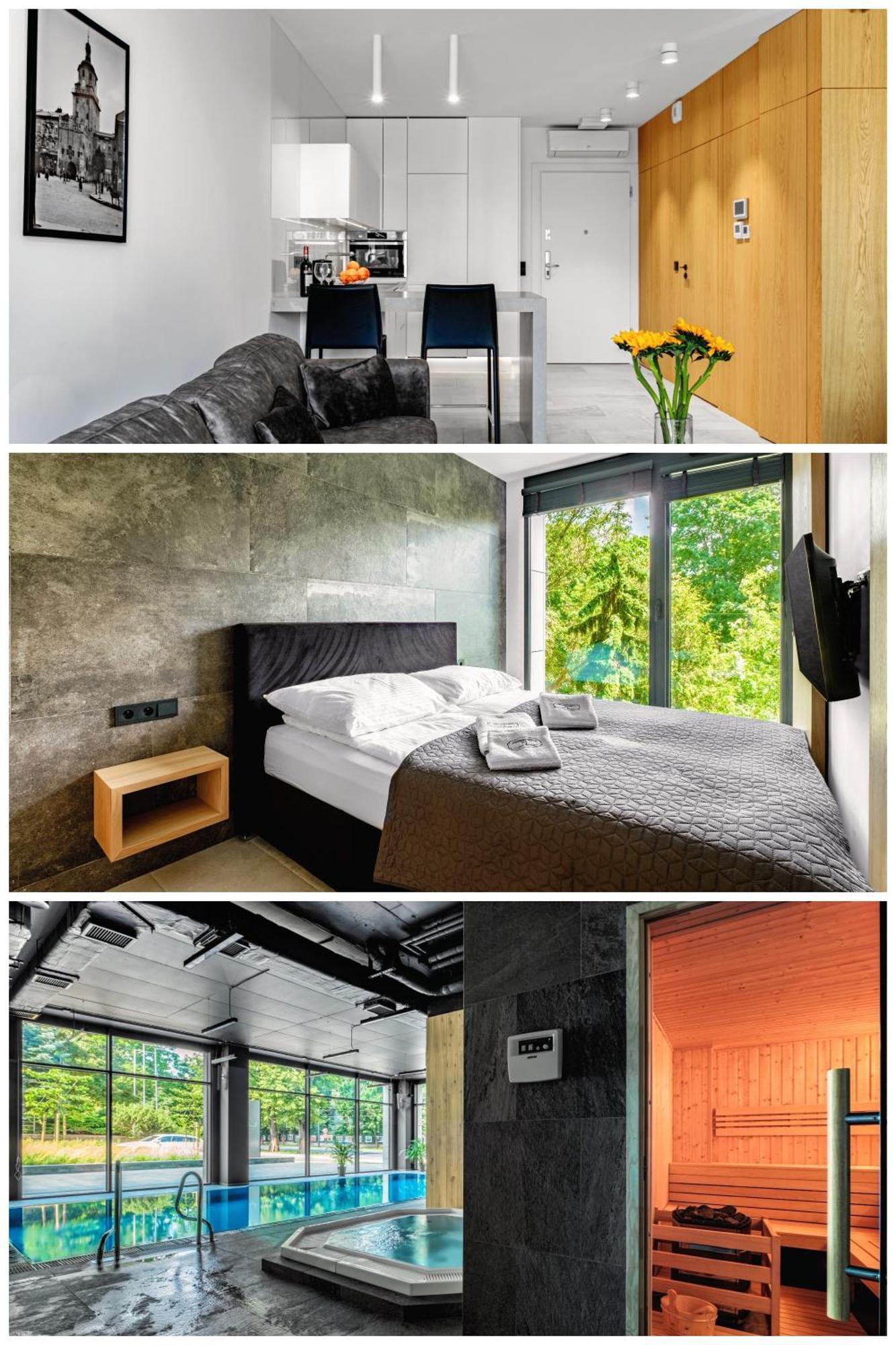 Apartamenty Premium Nj Lublin Centrum Basen & Spa Zewnętrze zdjęcie
